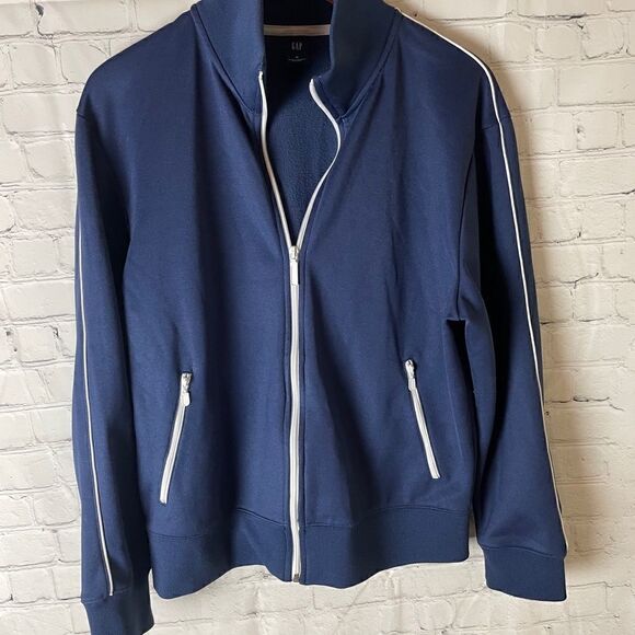 GAP zipper Jacket Size Medium Unisex - Picture 2 of 12